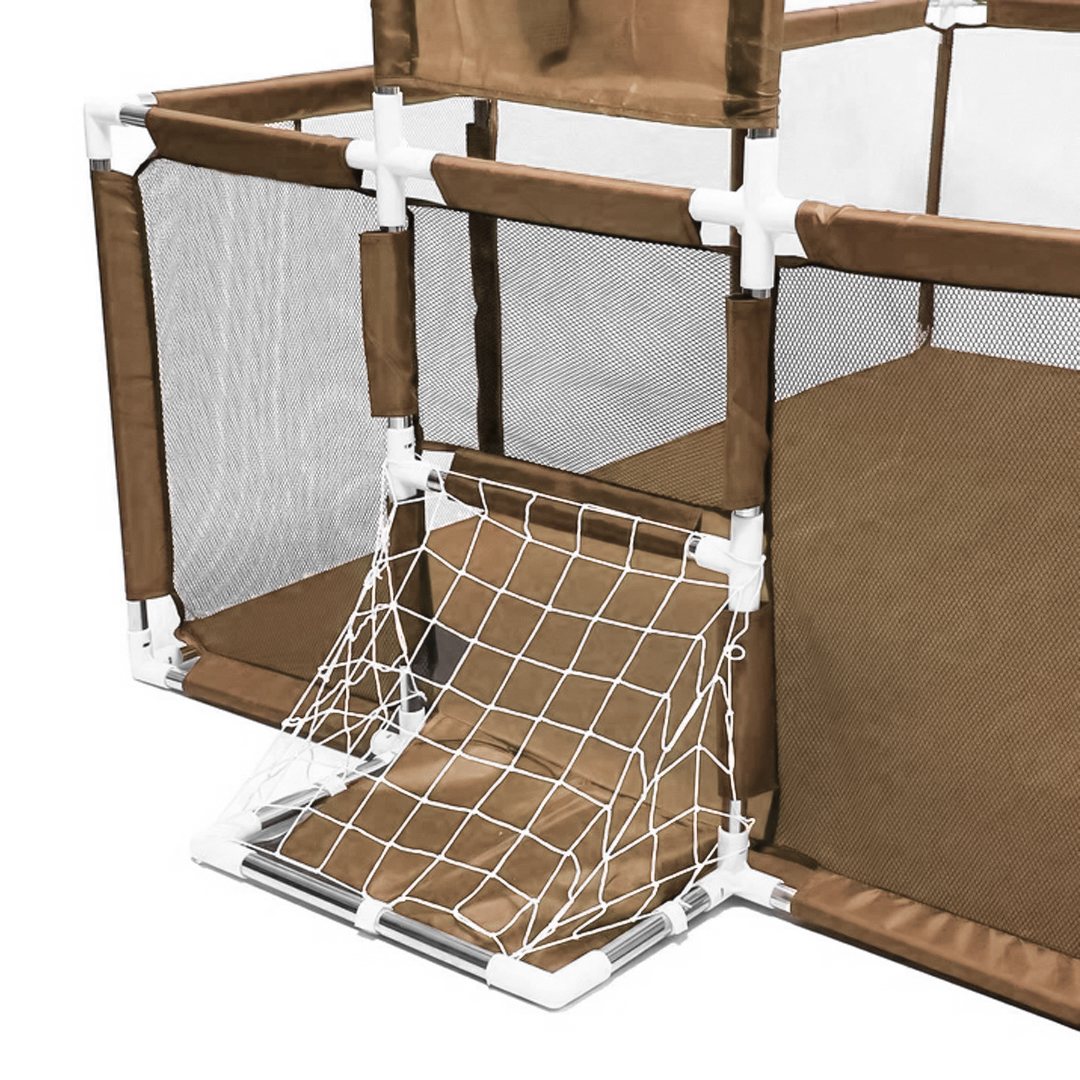 Манеж ширма CINLANKIDS MGI-180-BROWN - фото 4