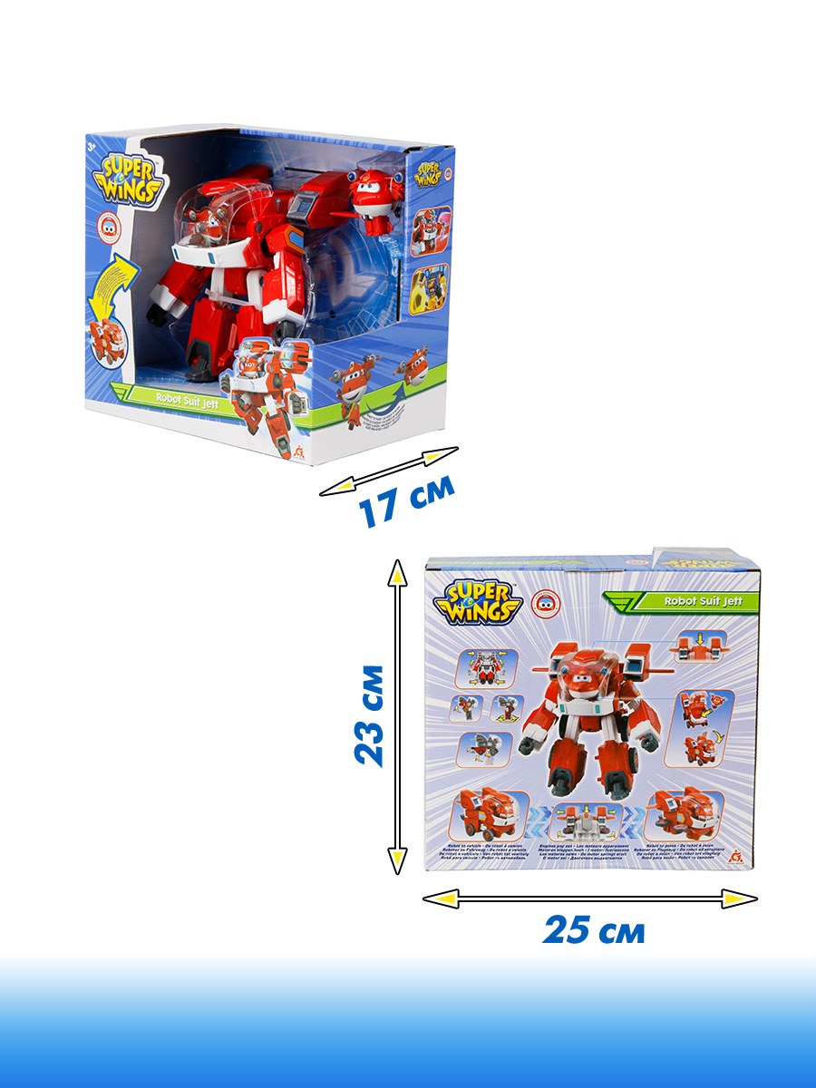 Игровой набор Super Wings Костюм трансформера с Джеттом EU750321 - фото 2