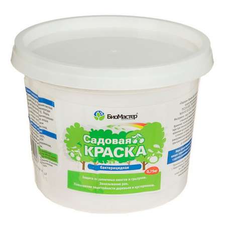Краска садовая БиоМастер 0.75кг