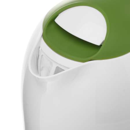 Чайник Energy электрический E-293 пластик 1.7 л 2200 Вт бело-зеленый