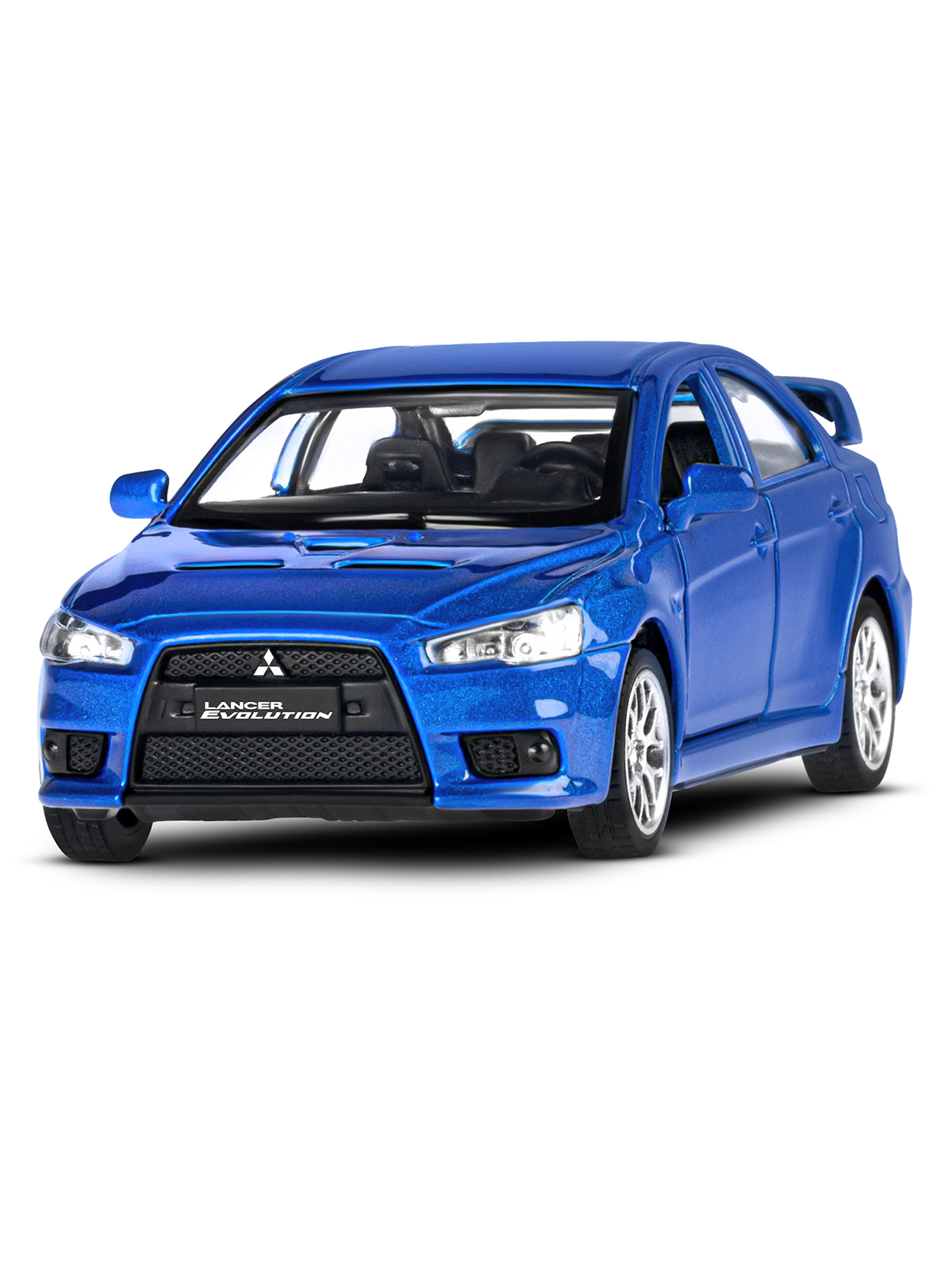 Автомобиль АВТОпанорама Mitsubishi Lancer Evolution 1:41 JB1251578 - фото 10