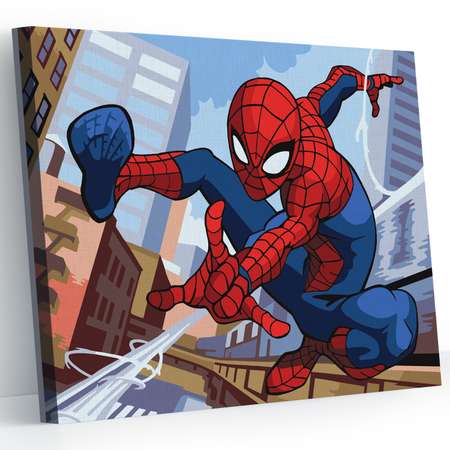 Картина по номерам Русская живопись Spider-Man