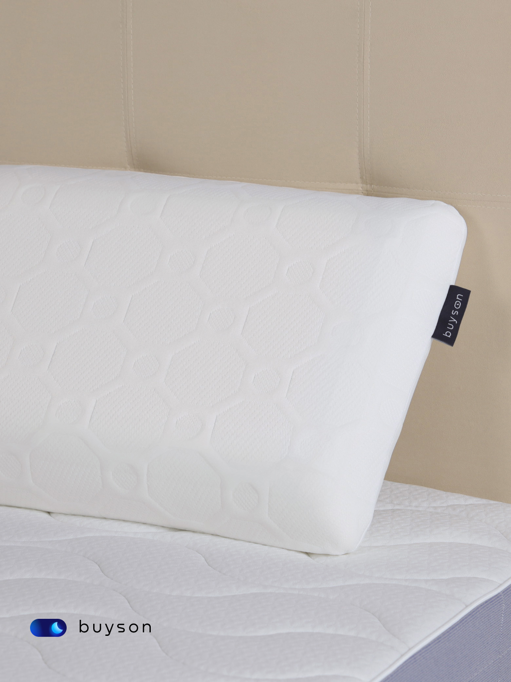 Подушка ортопедическая buyson BuyIdea M 40 x 60 см 1 шт. - фото 10