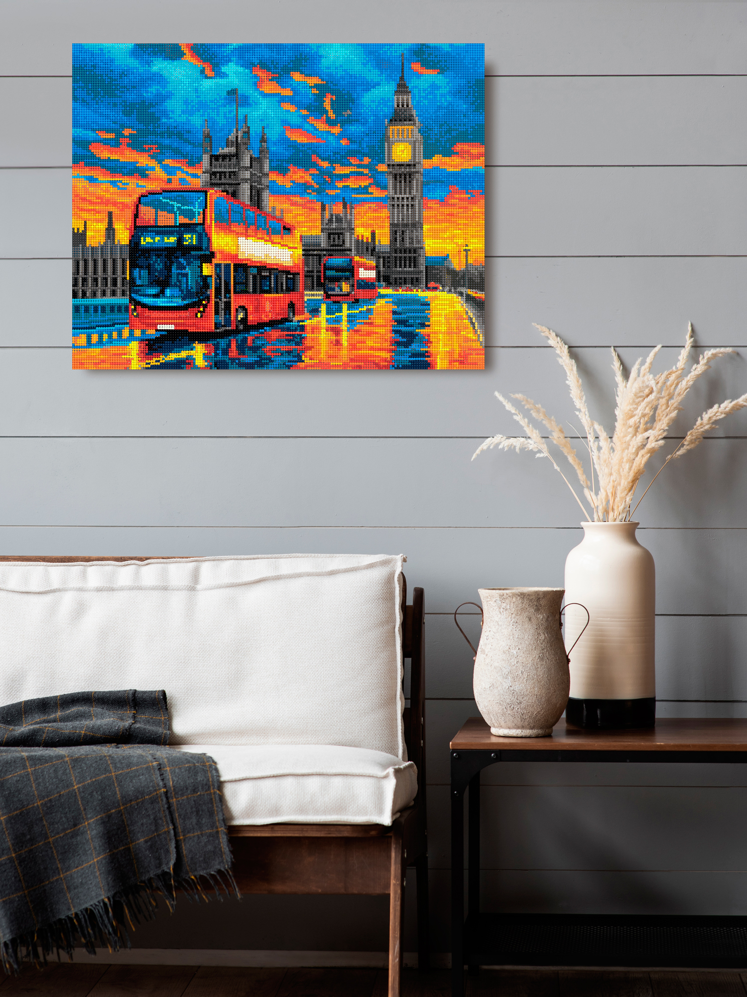 Алмазная мозаика Art on Canvas Вечерний Лондон в ассортименте - фото 3