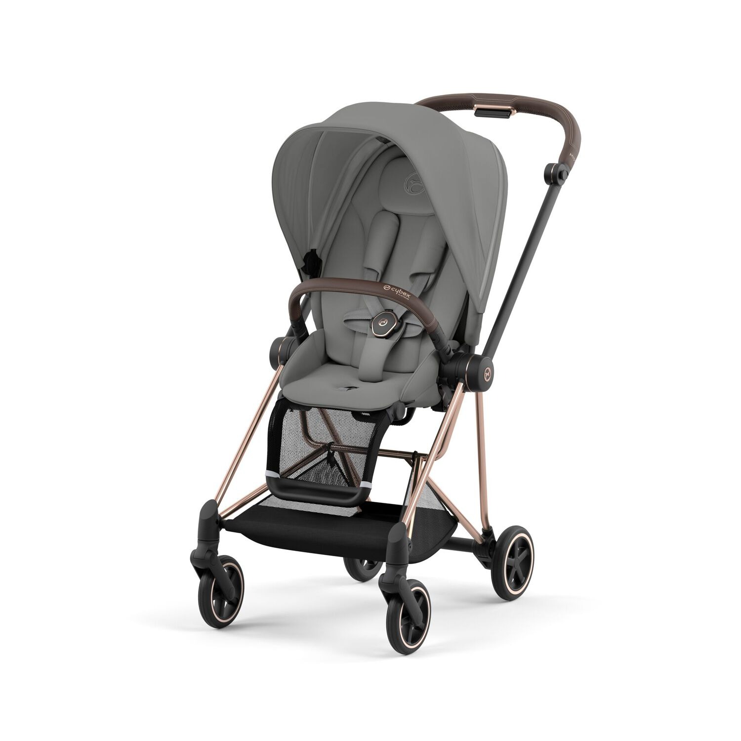 Коляска прогулочная Cybex Mios III Rosegold серый - фото 1