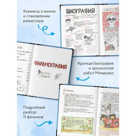 Книга БОМБОРА Тоторо и я. Графическая биография Хаяо Миядзаки