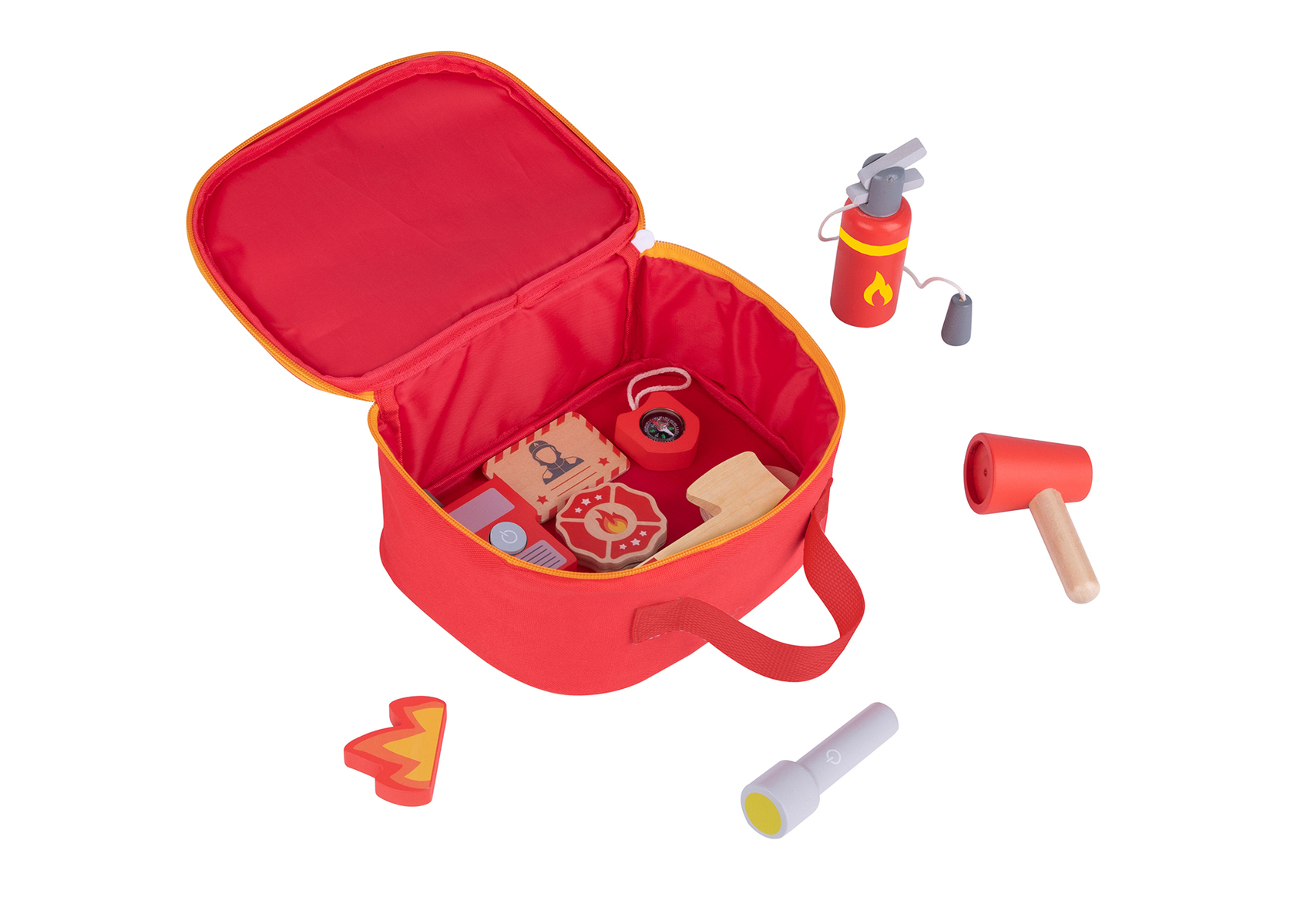 Игрушка Tooky Toy Пожарный (инструменты) - фото 4