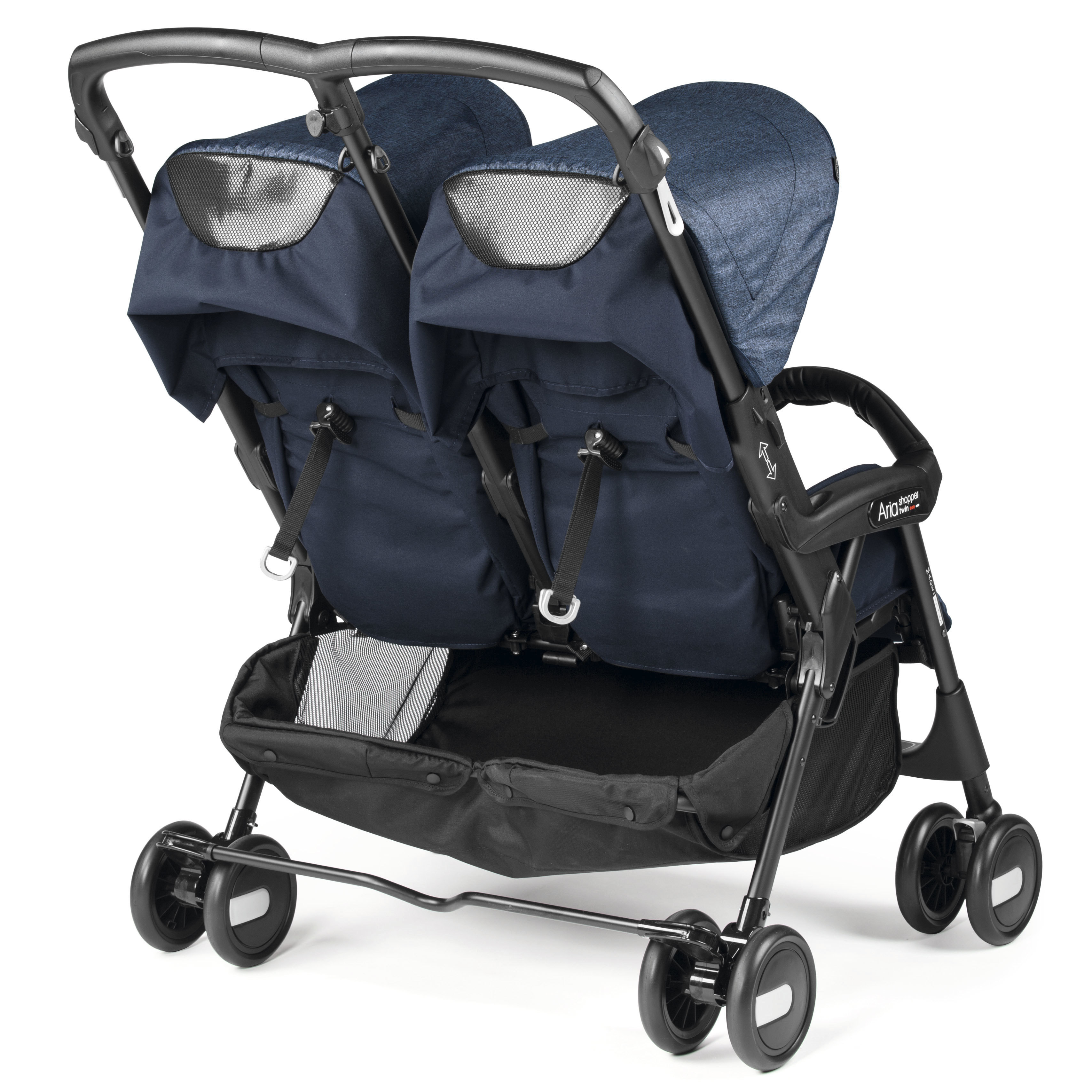 Коляска прогулочная Peg-Perego Aria Shop Twin - фото 2