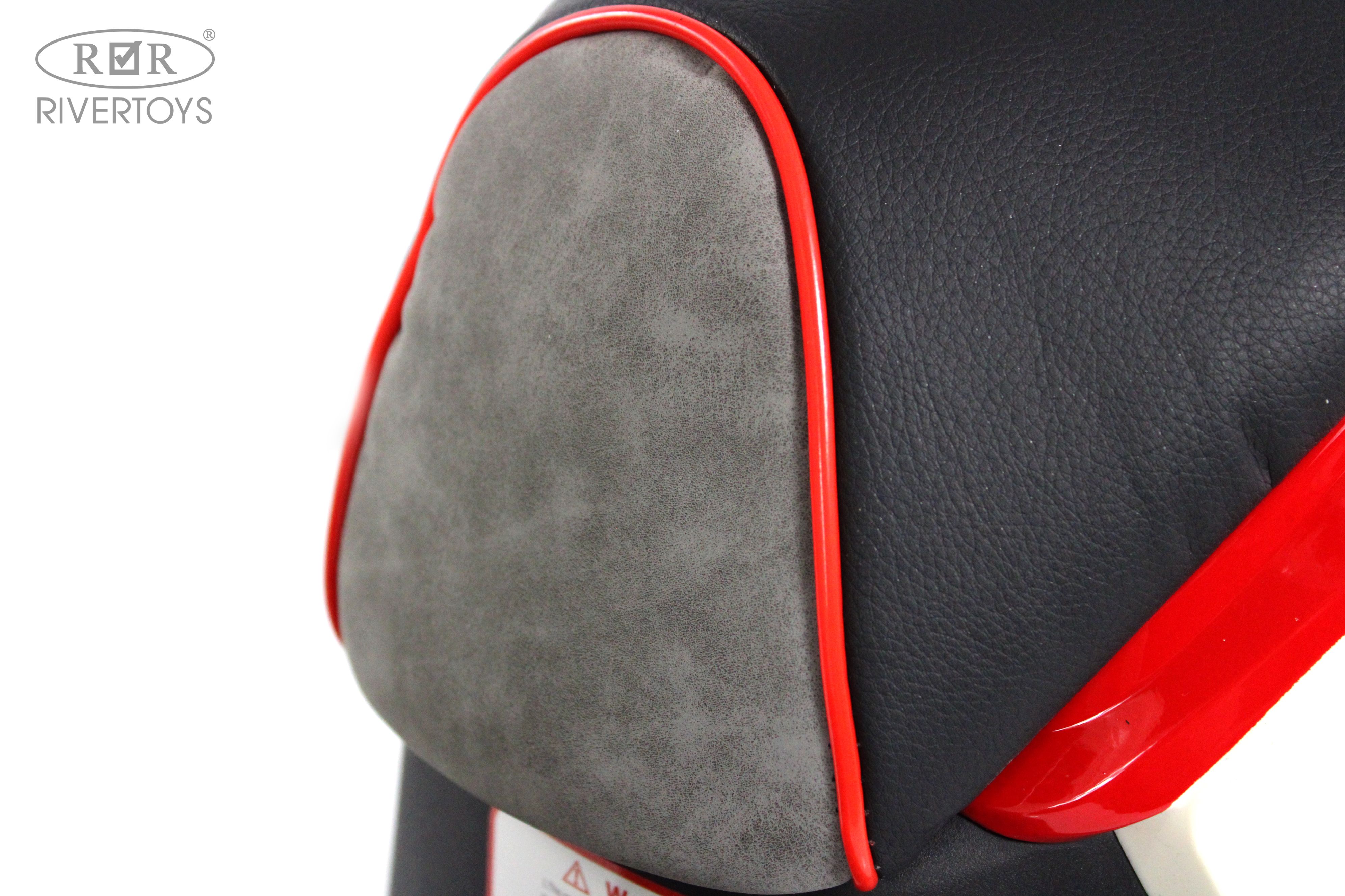 Электромобиль RIVERTOYS Z555ZZ-BEIGE-RED - фото 19