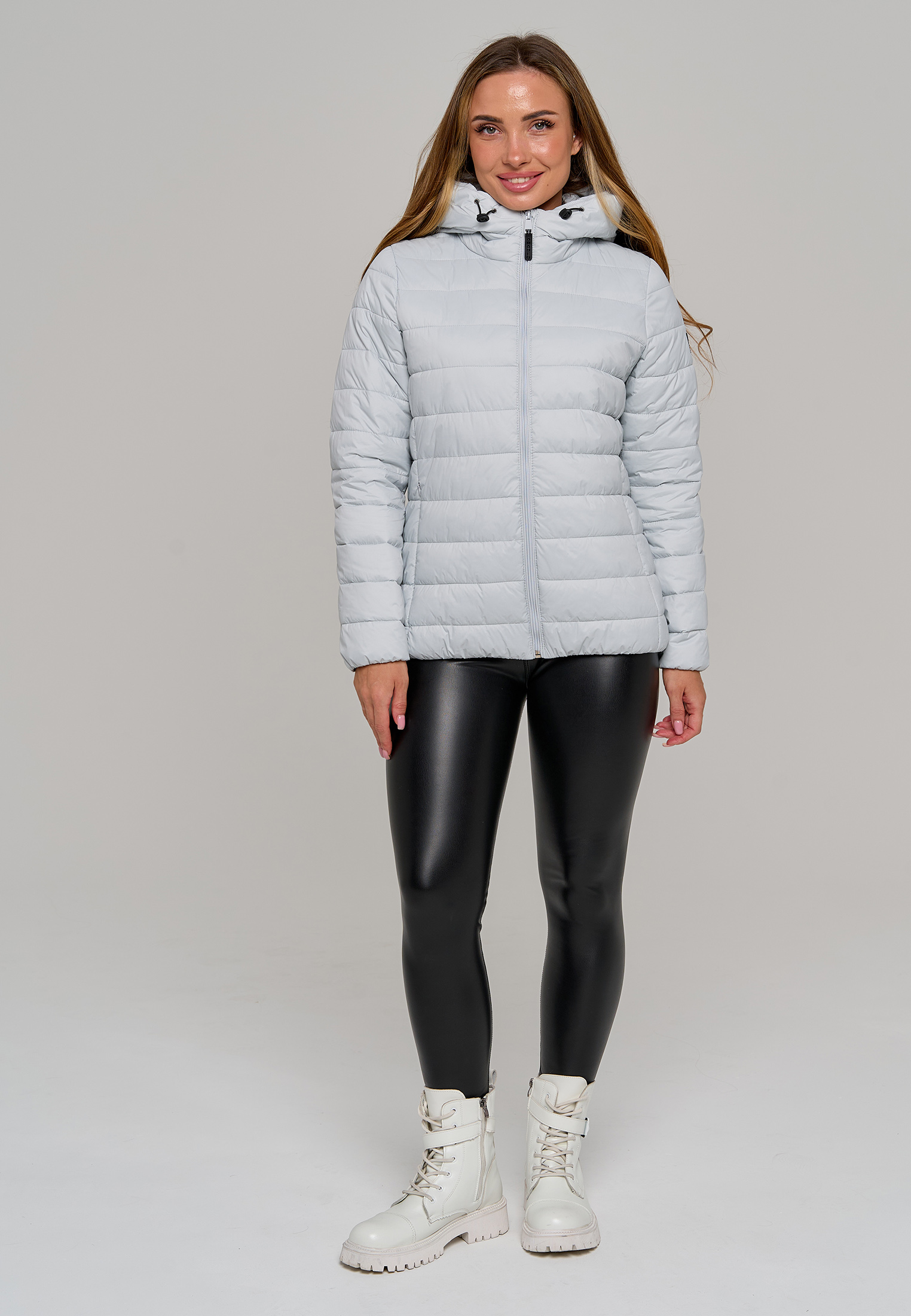 Куртка Stylish AMADEO AJ-8507-белый - фото 1