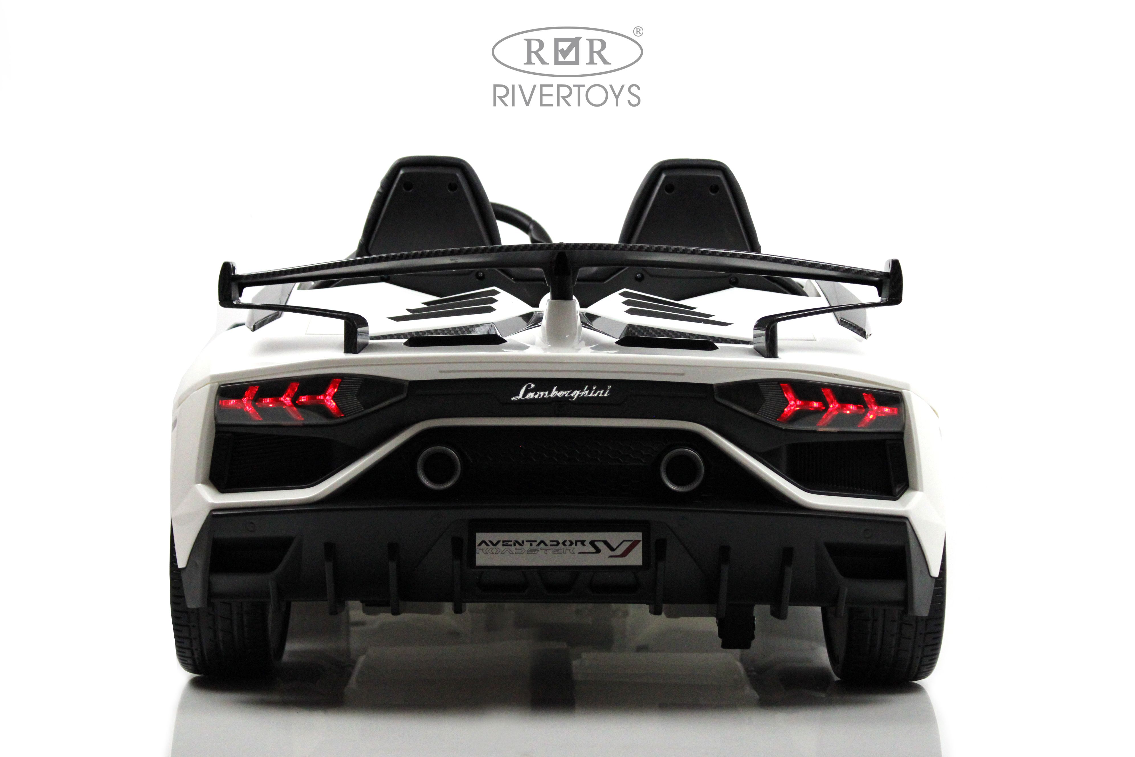 Электромобиль RIVERTOYS A111MP-WHITE С пультом ДУ - фото 6