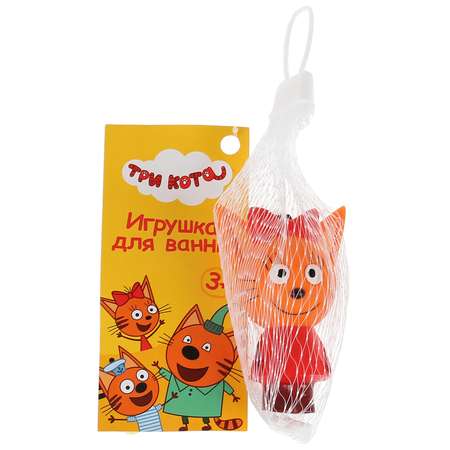Игрушка для купания Играем вместе Три кота Карамелька 260868