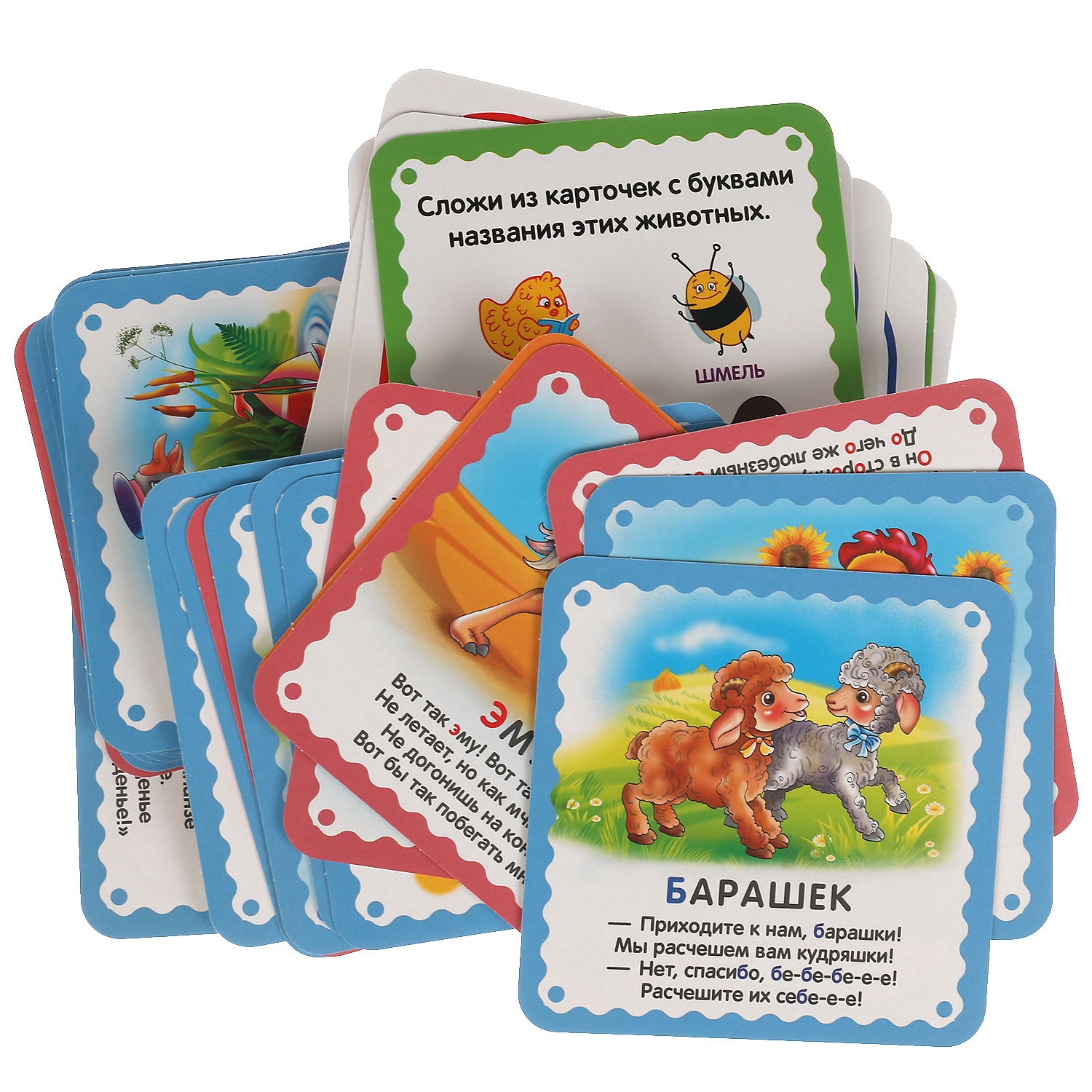 Настольная игра Умные игры Азбука животных - фото 3