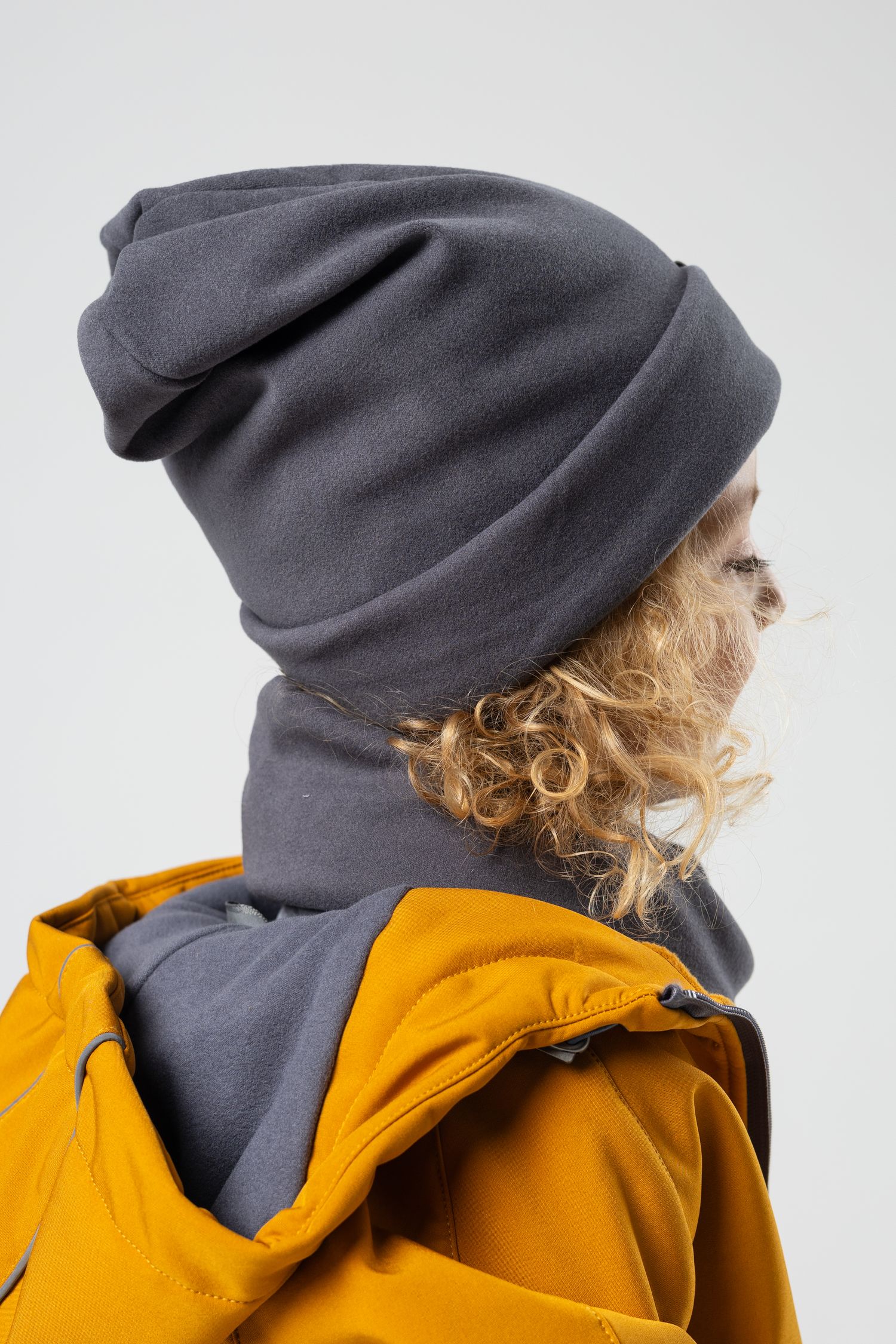 Шапка БарDuck bd_grayfleece - фото 3