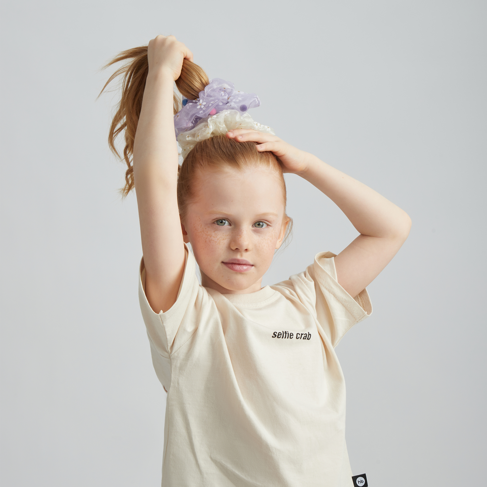 Резинка для волос Happy Baby фиолетовая со светящимися элементами 40051_purple - фото 6
