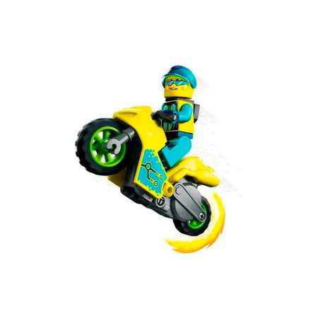 Конструктор LEGO City Трюковый кибер-мотоцикл 13 дет.