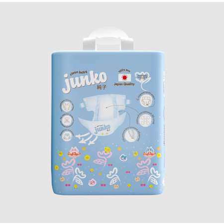 Подгузники JUNKO S 72 шт.