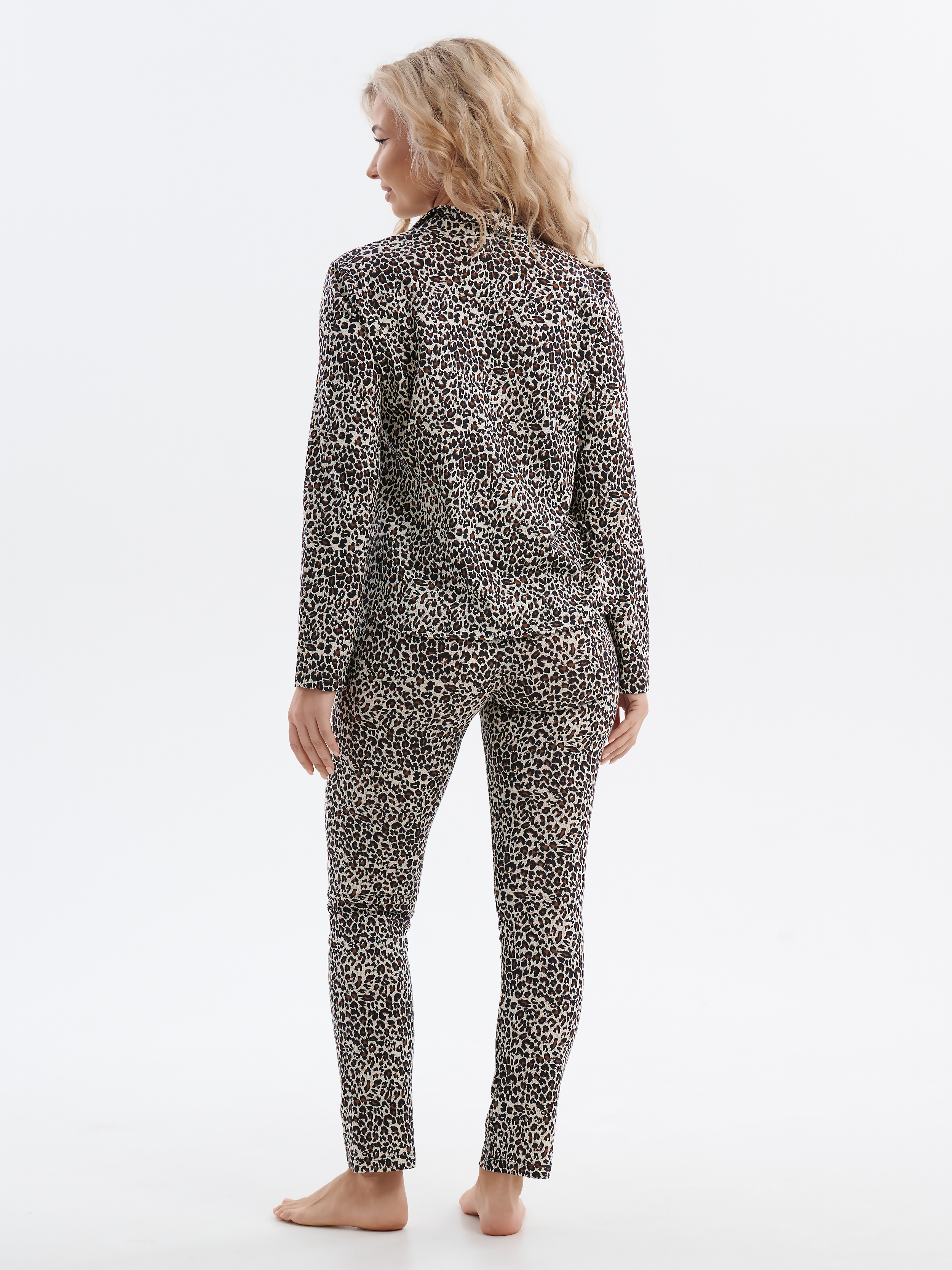 Пижама КрутышОк ТЖ-029 коричневый, черный - фото 9