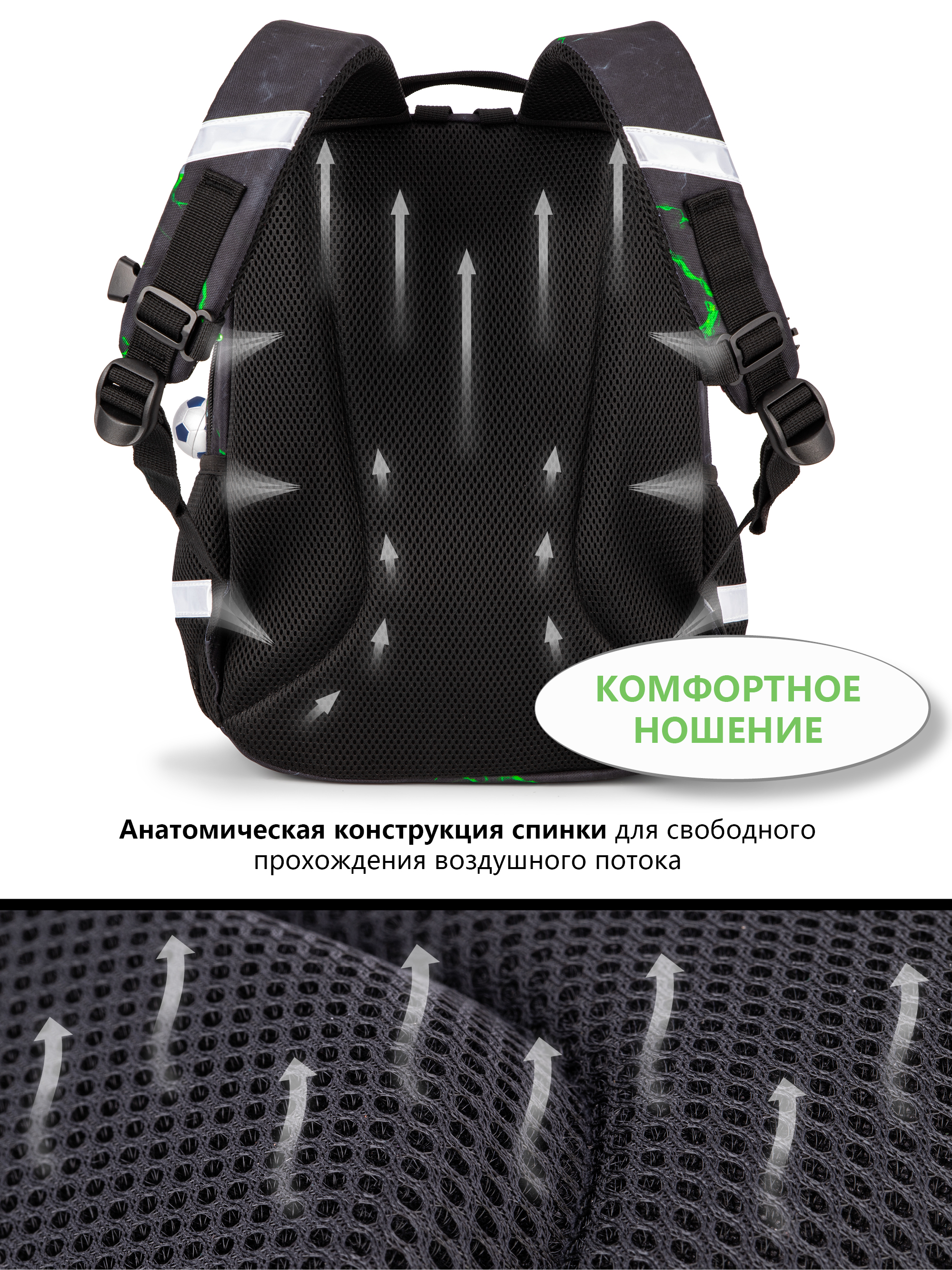 Рюкзак School Standard первокласснику набор 4 в 1 - фото 12