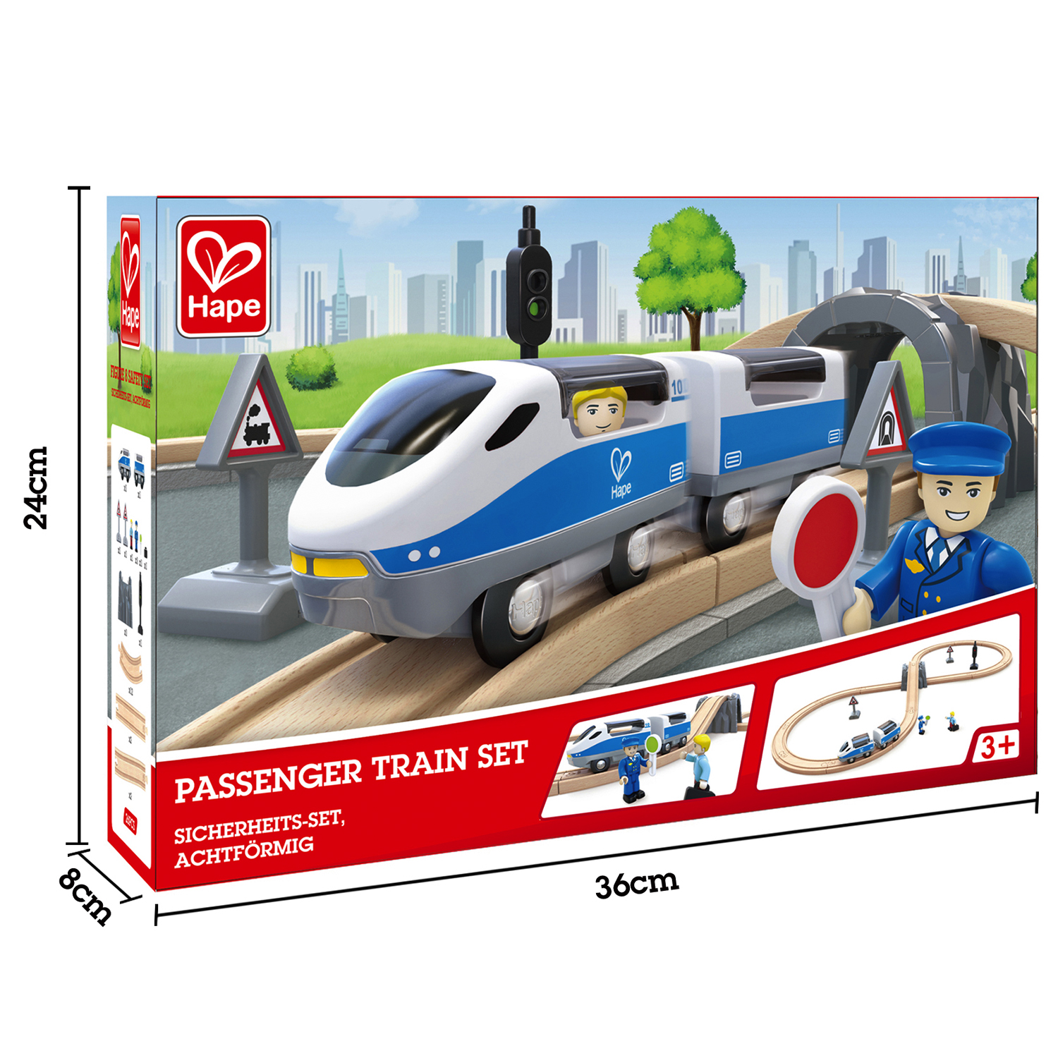 Развивающая железная дорога Hape E3729_HP - фото 9