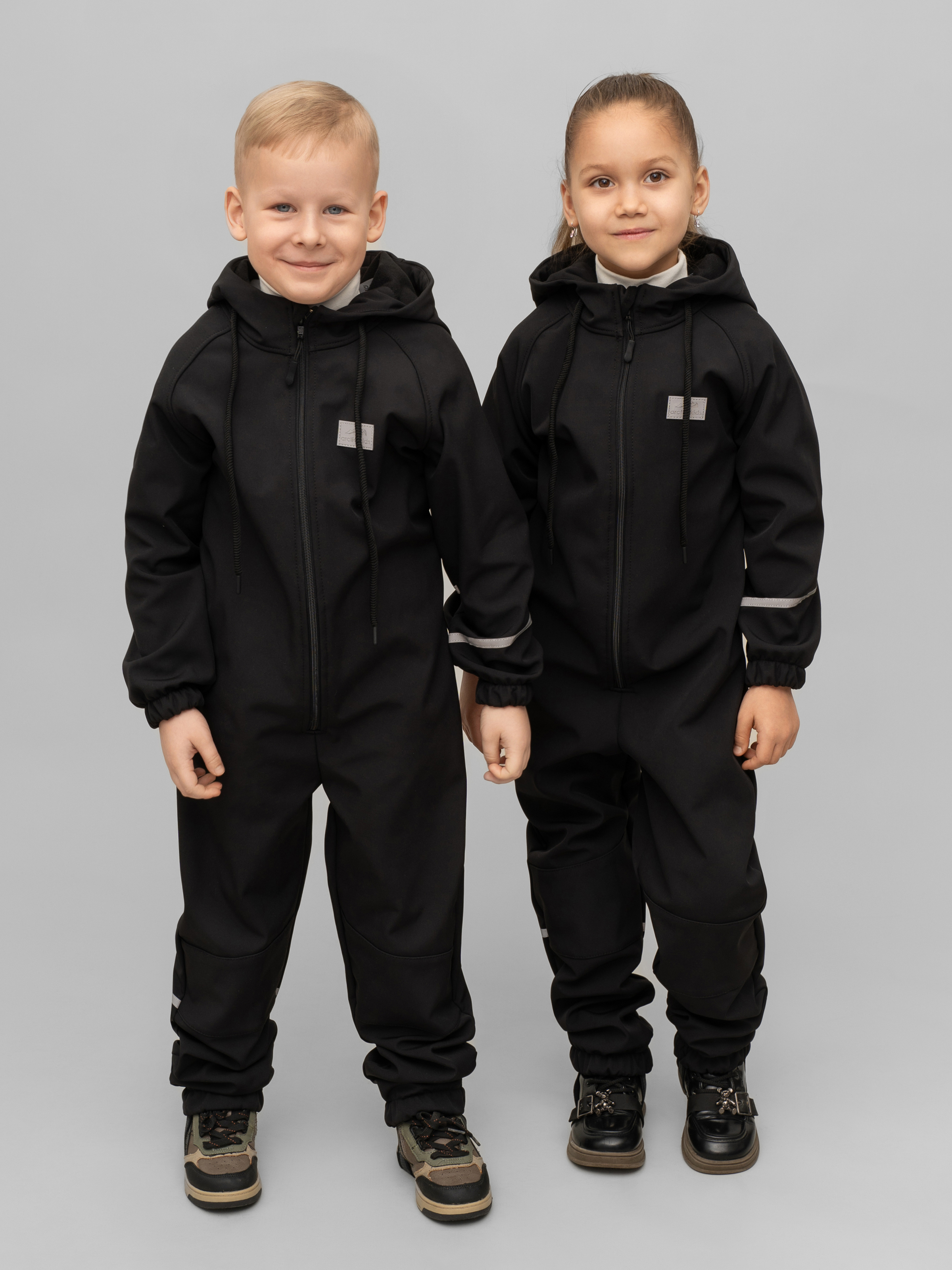 Комбинезон Arctic kids 30-043 черный - фото 2