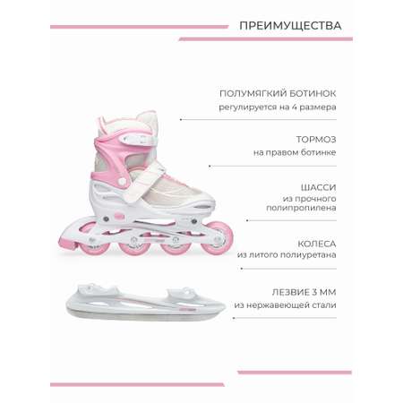 Роликовые коньки CARING STAR 38-41