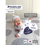 Детский складной коврик Parklon Уютные кружочки Edge 140 x 200 см 1 шт.