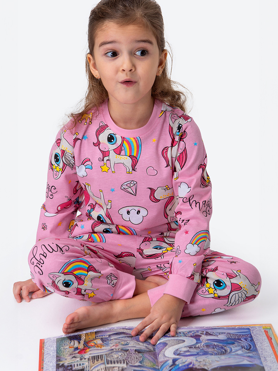 Пижама HappyFox HF00301розовый - фото 6