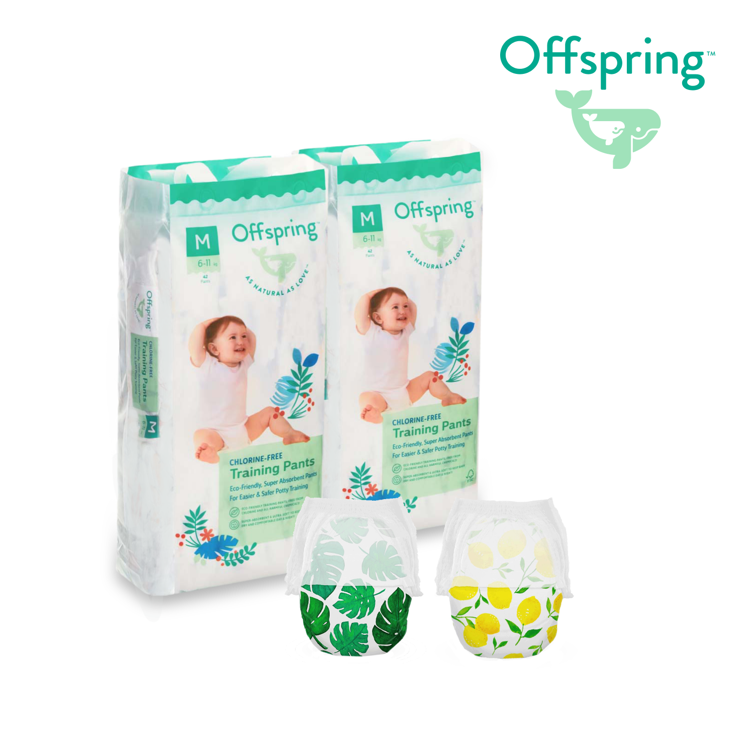 Подгузники Offspring L (9-14 кг) 72 шт. - фото 1