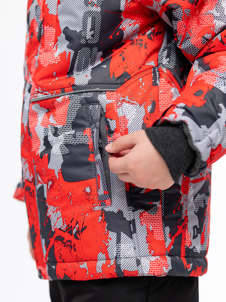 Костюм зимний RODOS М-195_Глобус/Красный - фото 10