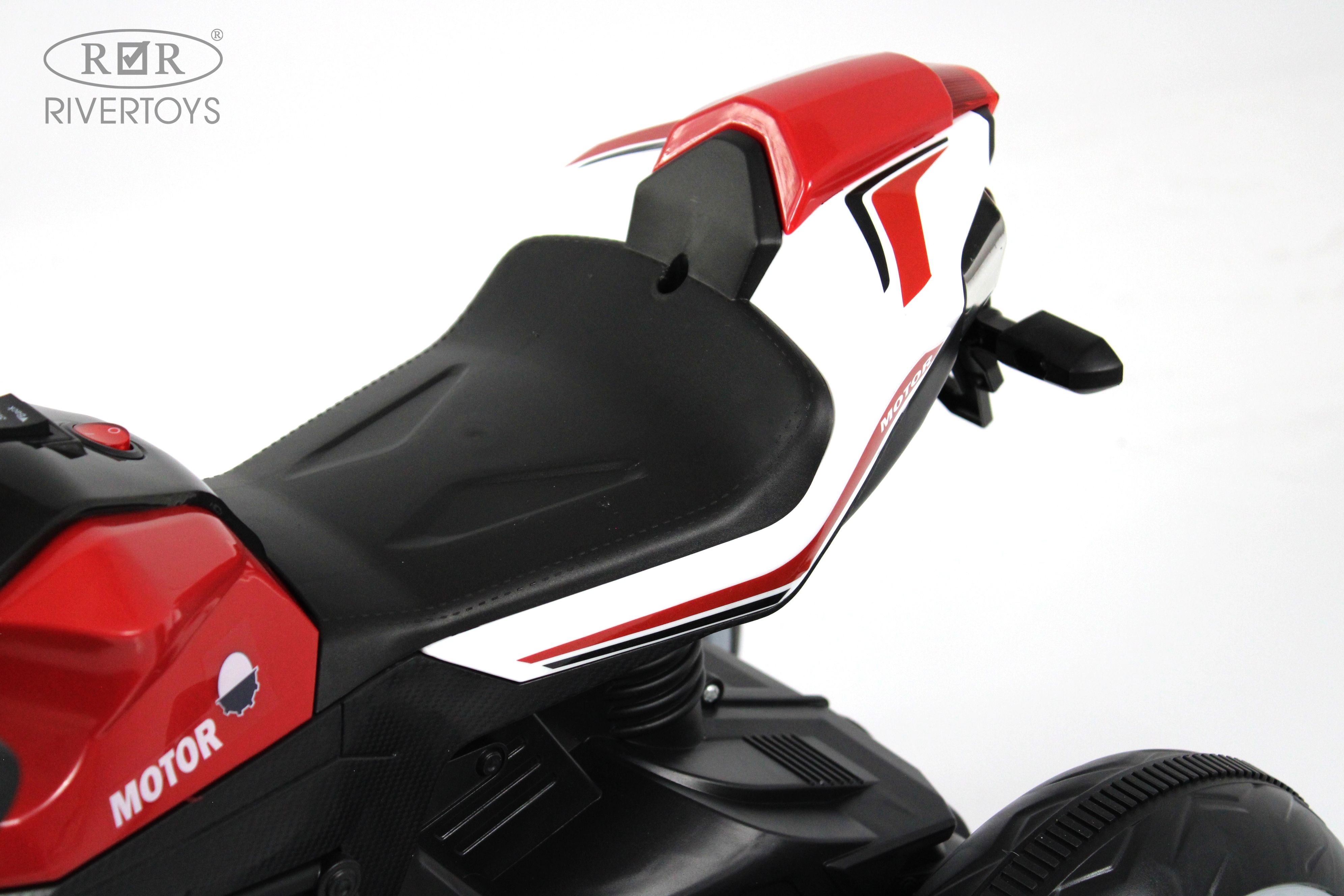 Электромобиль RIVERTOYS K222AM-RED - фото 14