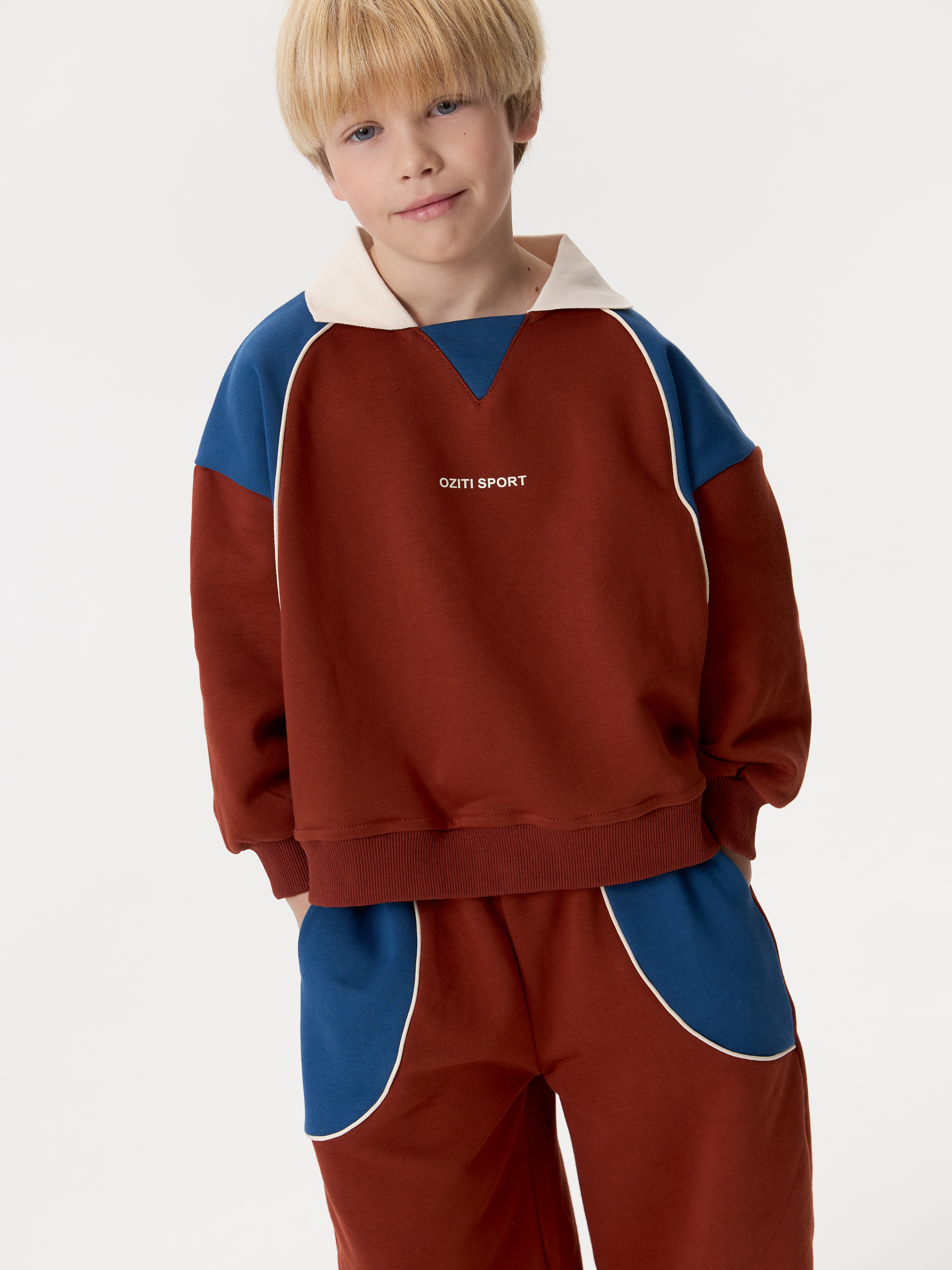 Свитшот и брюки OZITI KIDS ok010299 - фото 4