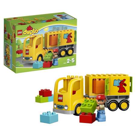 Конструктор LEGO DUPLO Желтый грузовик блочный
