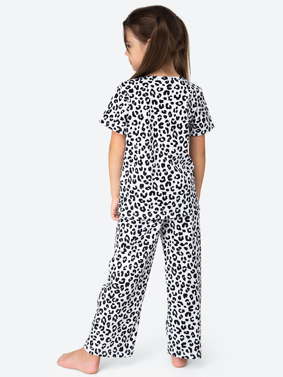 Пижама HappyFox HFLUN2808леопард.белый - фото 3