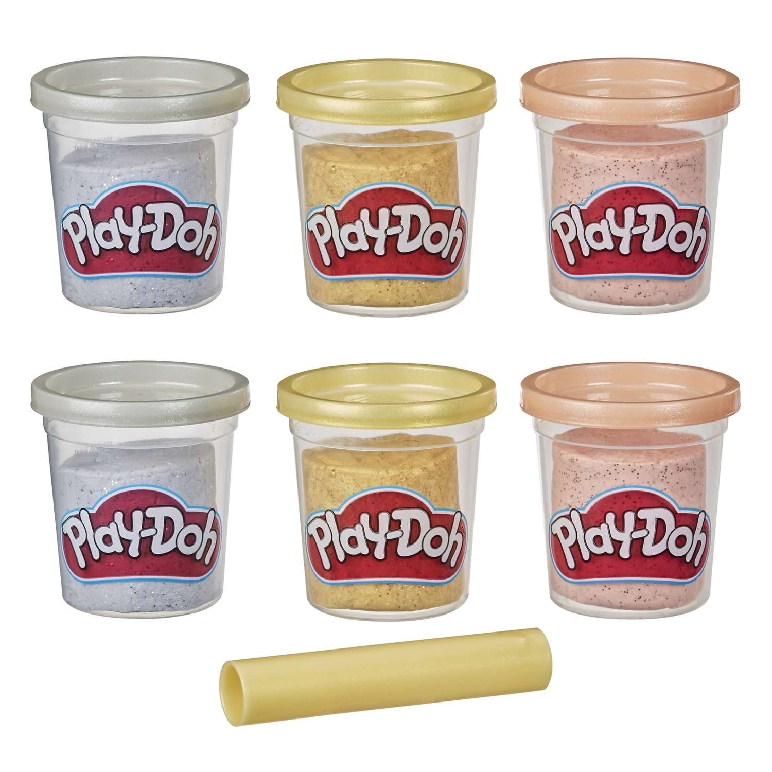 Пластилин Play-Doh Золото и серебро - фото 1