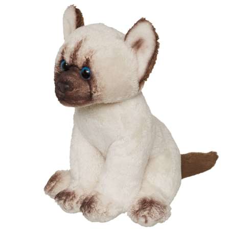 Игрушка мягкая Abtoys котик Мягкое сердце 15 см