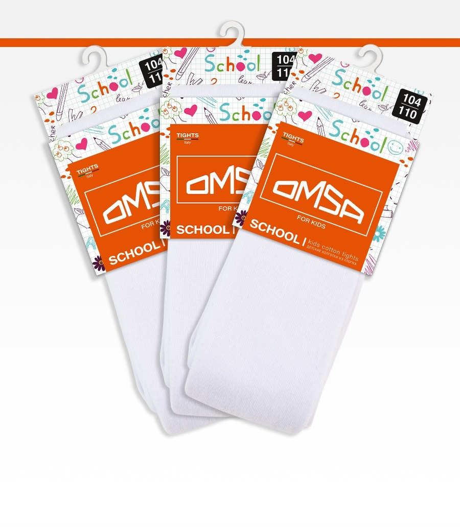Колготки 3 пары Omsa Collant 11С01 Bianco.кмп.3 - фото 1