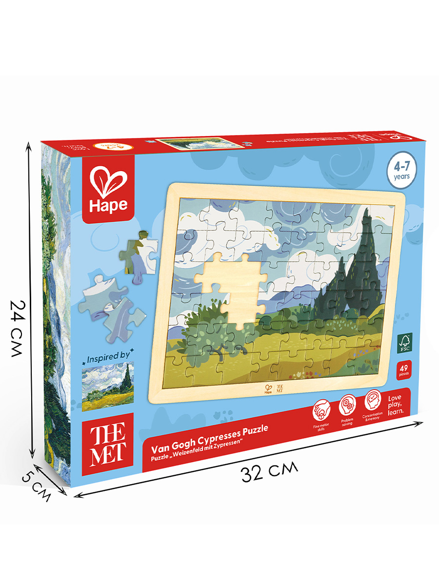 Пазл Hape Пазл для детей Умняша деревянный - фото 3