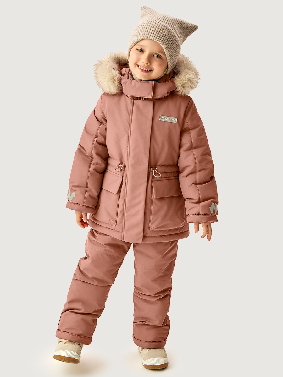 Костюм NIKASTYLE 7з3026 сухая роза - фото 5
