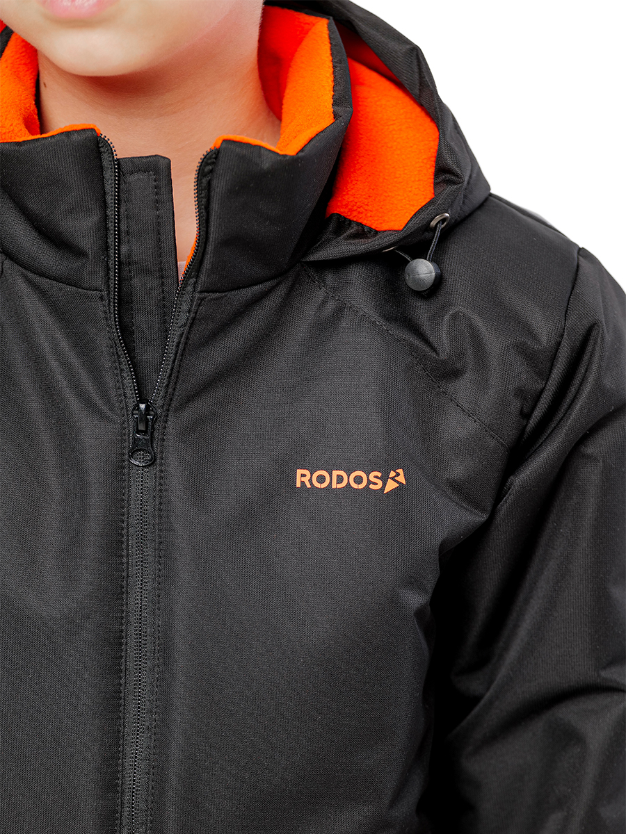 Куртка RODOS М-245/Черный(оранжевый) - фото 7