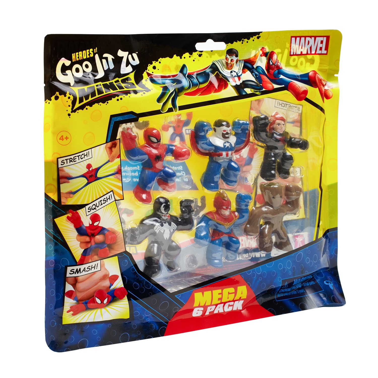 Игровой набор GooJitZu фигурок мини Марвел - фото 3