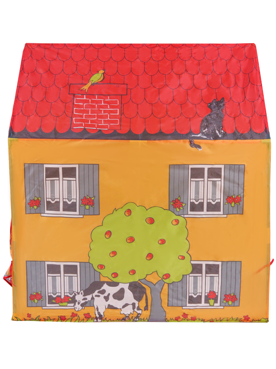 Палатка игровая Рыжий кот Домик в деревне / 95x75x102 см - фото 5