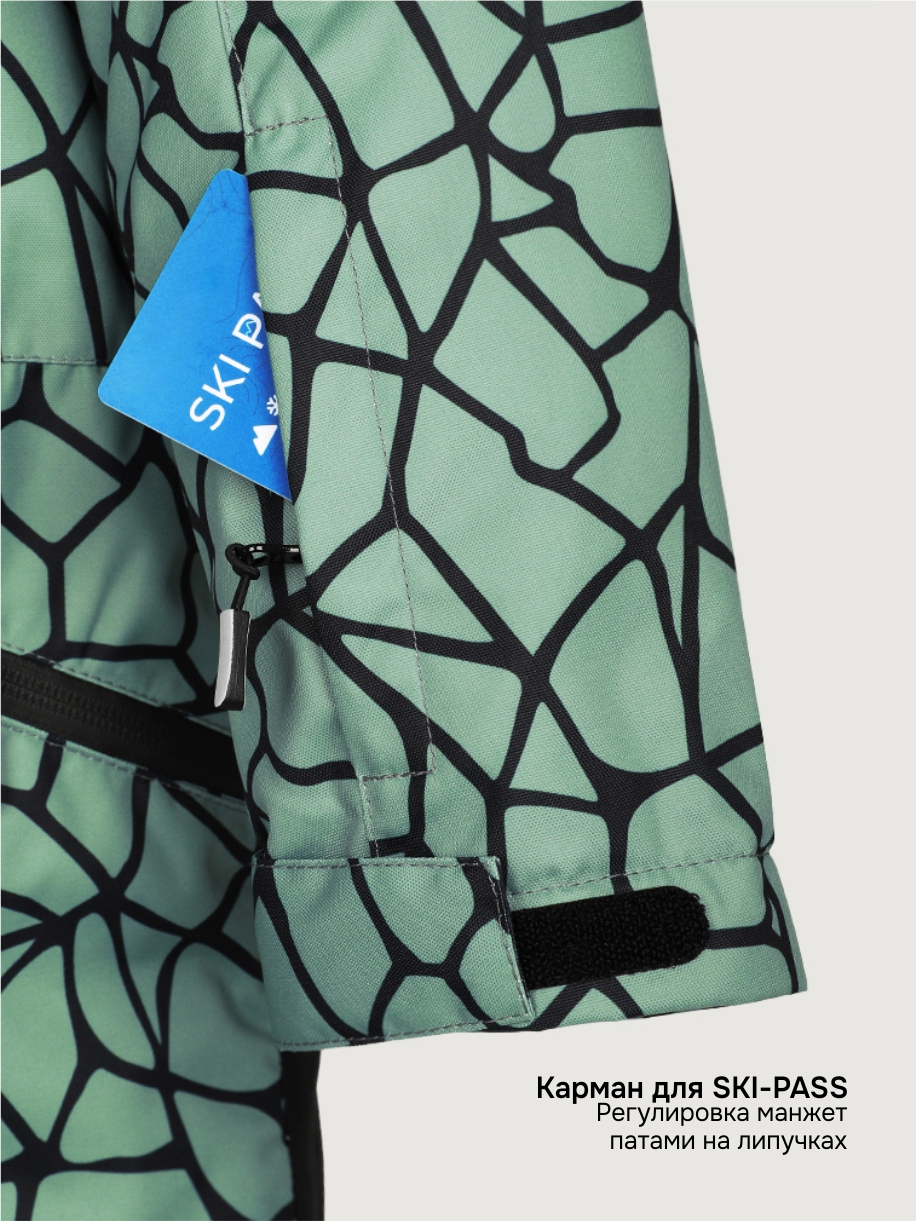 Комбинезон NIKASTYLE 8з2525 полынь/черный - фото 11