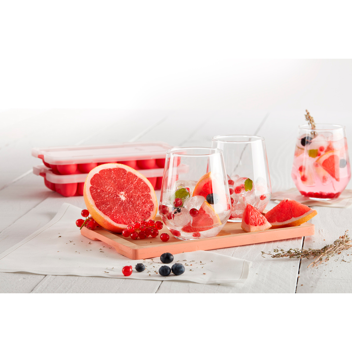 Форма для льда LEKUE Полусферы 882364 - фото 8