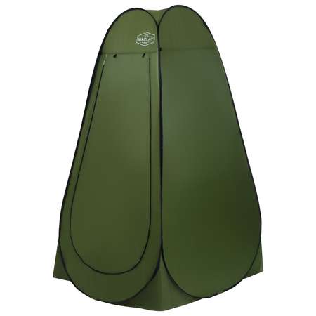 Палатка Maclay туристическая самораскрывающаяся для душа р. 120 х 120 х 195 см цвет зелёный