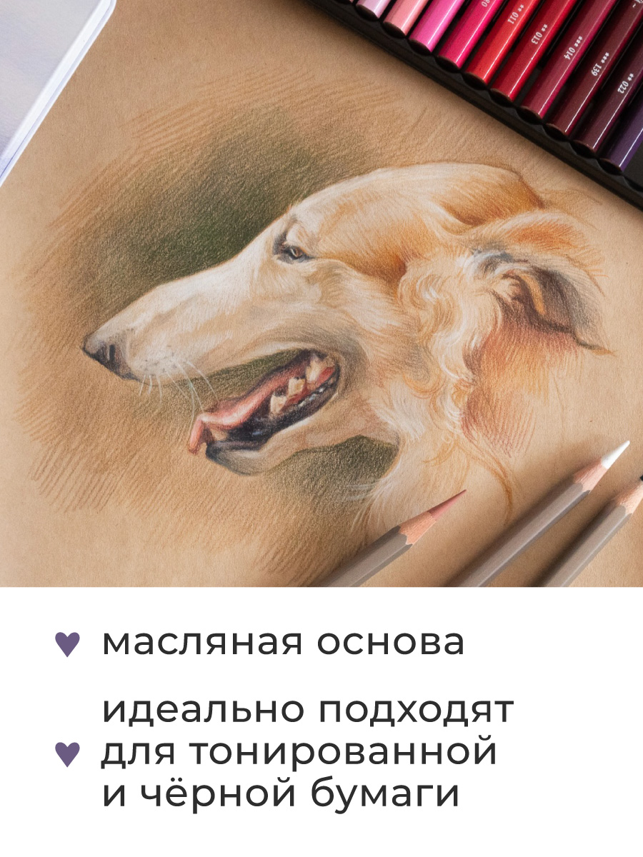 Карандаши цветные Малевичъ 15 шт. - фото 7