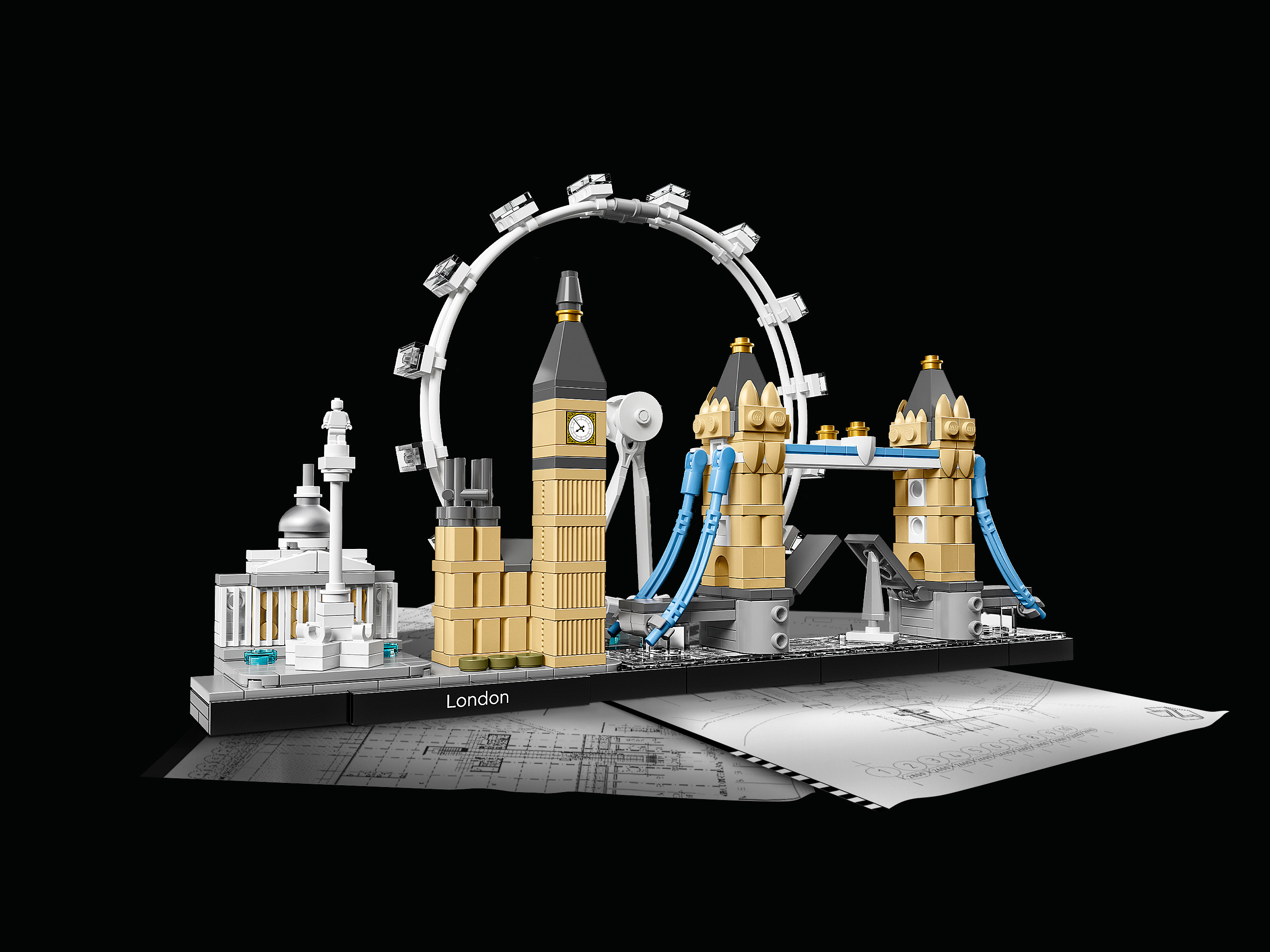 Конструктор LEGO Architecture Лондон 468 дет. - фото 2