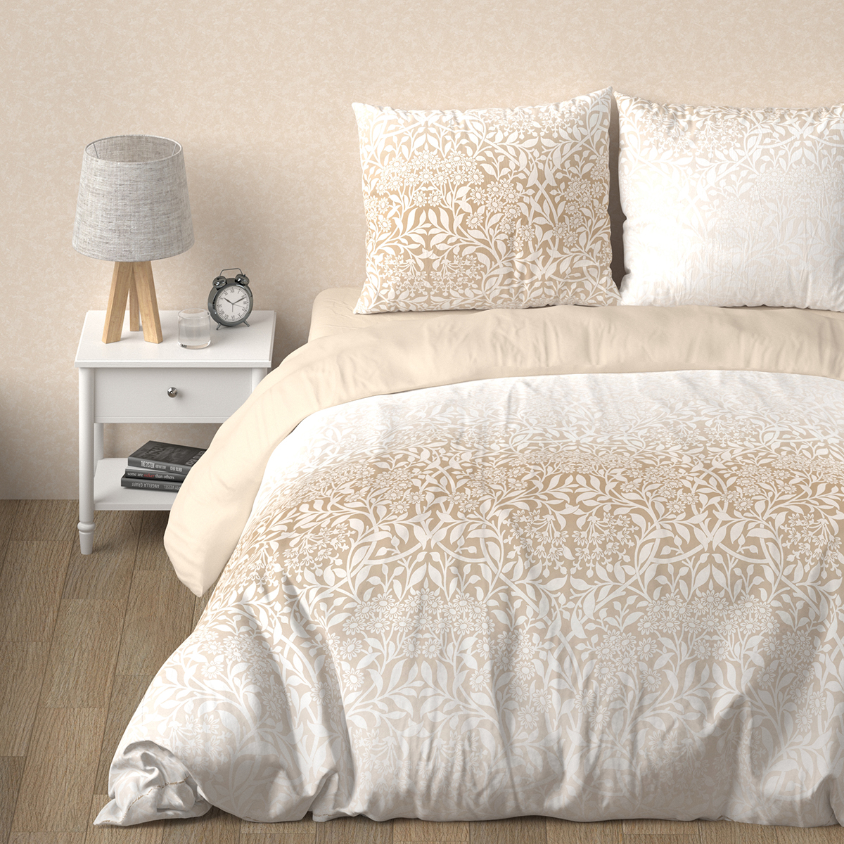 Комплект постельного белья BRAVO Велюс полутораспальный 4 предм. - фото 7