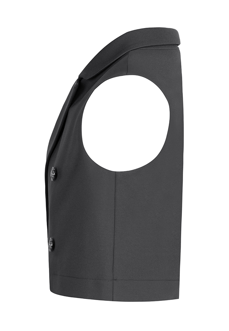 Жилет Stylish AMADEO AV-1086-серый - фото 3