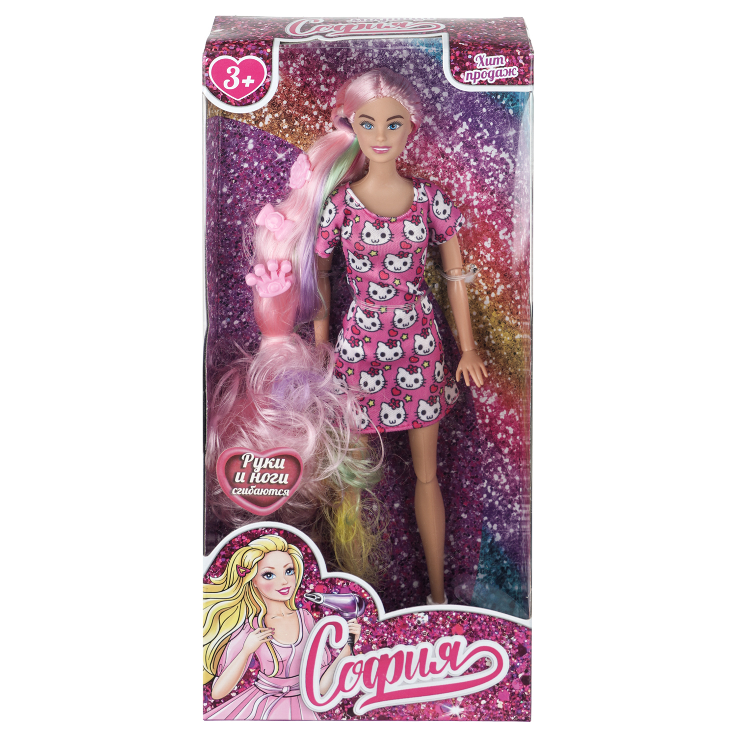 Кукла модельная Карапуз София высота 29 см 411249 - фото 6